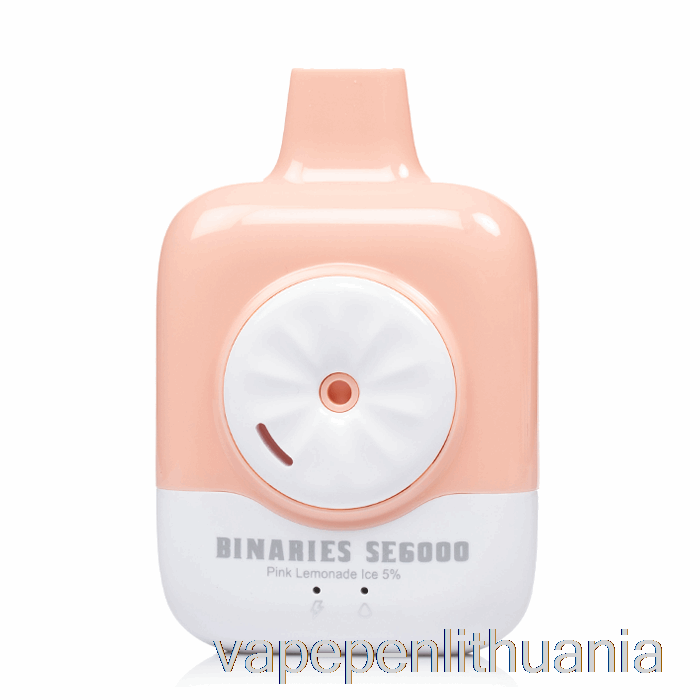 Horizon Binaries Se6000 Vienkartinis Rožinis Limonado Ledo Vape Skystis